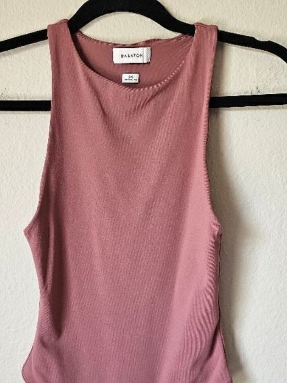 Neck Pink Bodysuit